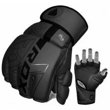 Перчатки для ММА RDX Grappling Gloves Kara GGR-F6MB черные S